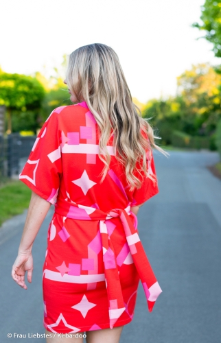 Sommersweat - Universe - Modalsweat - by Cherry Picking - orange - Kopie